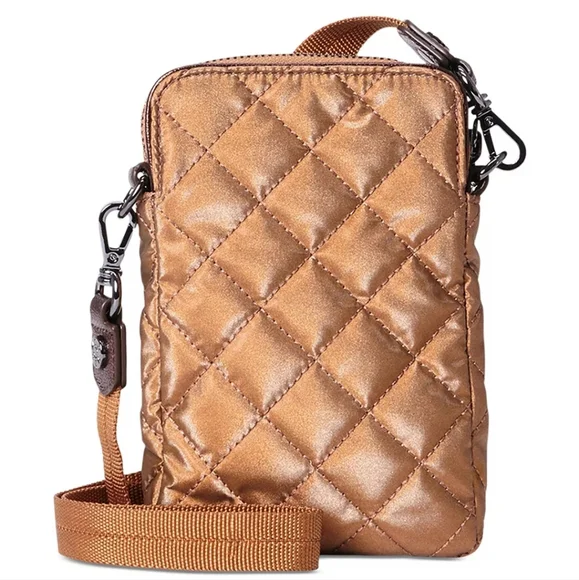 ♥️SOLD ♥️NWT Brand New, Micro Crosby Crossbody MZ Wallace. Tiger Eye Pearl. - Picture 5 of 6